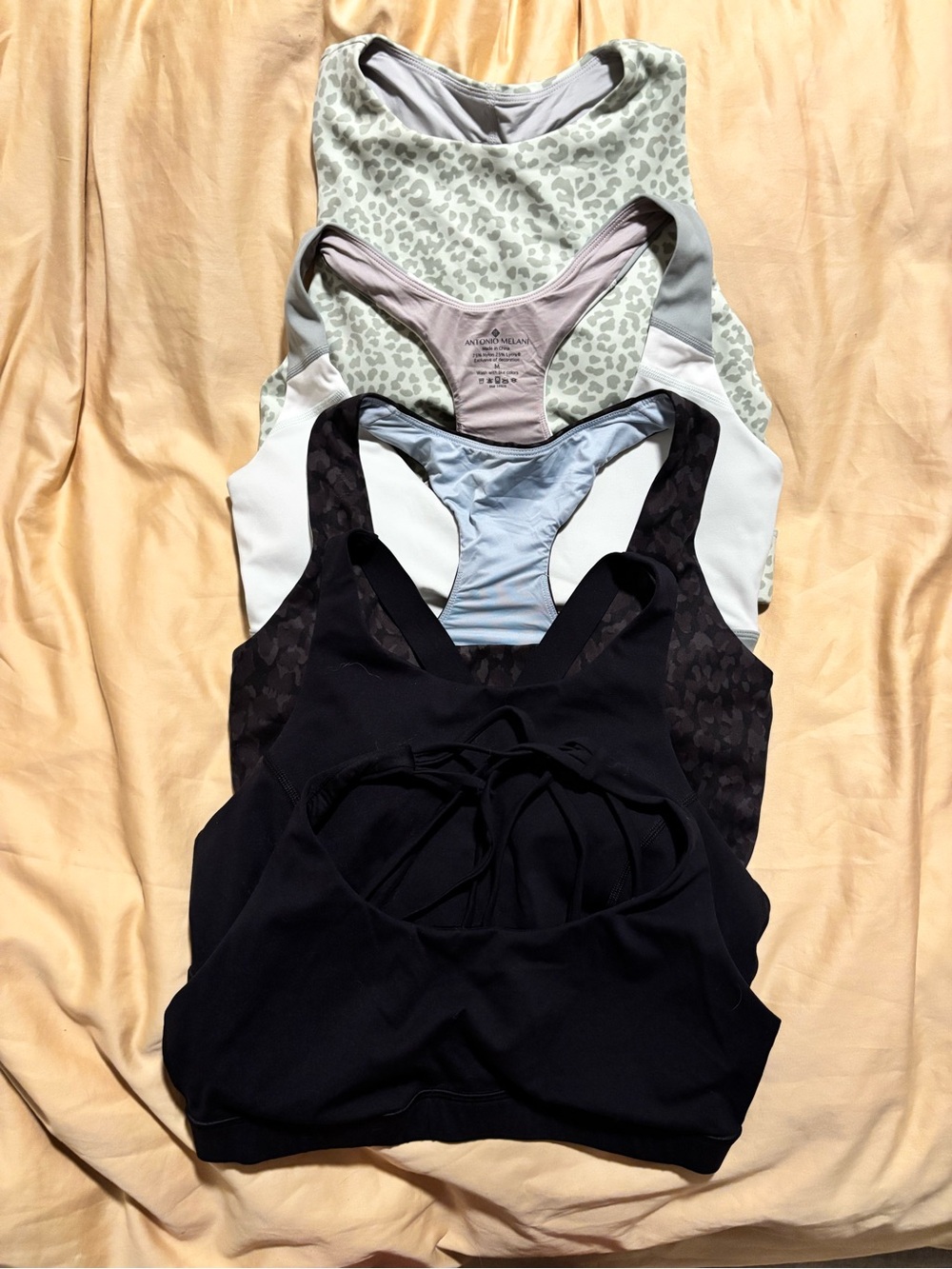 Antonio Melani sports bras lot of 5